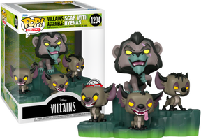 Funko Pop! Disney Villains: Assemble - Scar with Hyenas Deluxe Diorama #1204