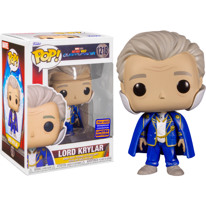 Funko Pop! Ant-Man and the Wasp: Quantumania - Lord Krylar #1218 (2023 Wondrous Convention) - [Restricted Shipping / Check Description]