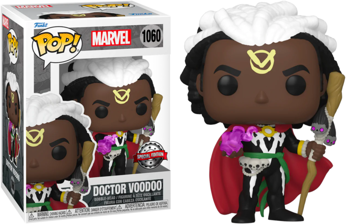 Funko Pop! The New Avengers - Doctor Voodoo #1060 - Real Pop Mania