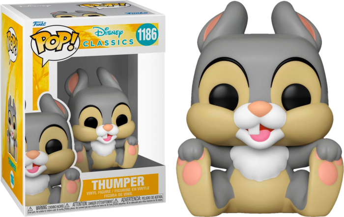 Funko Pop! Disney Classics - Thumper Holding Feet #1186 - Real Pop Mania