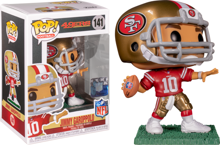 Funko Pop! NFL Football - Jimmy Garoppolo San Francisco 49ers #141 - Real Pop Mania