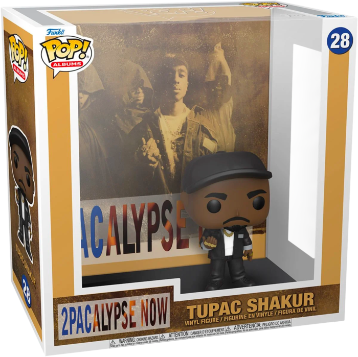 Funko Pop! Albums - Tupac - 2pacalypse Now #28 - Real Pop Mania