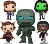 Funko Pop! Marvel: What If… - Face the Unknown - Bundle (Set of 5) - Real Pop Mania
