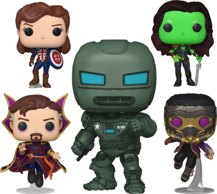 Funko Pop! Marvel: What If… - Face the Unknown - Bundle (Set of 5) - Real Pop Mania