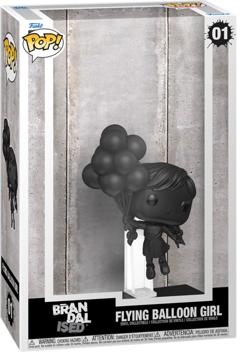 Funko Pop! Art Cover - Brandalised - Flying Balloon Girl by Banksy #01