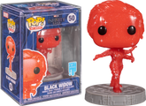 Funko Pop! Avengers 4: Endgame - Black Widow Red Infinity Stone Artist Series with Pop! Protector #50 - Real Pop Mania