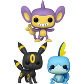 Funko Pop! Pokemon - Aipom, Sobble & Umbreon - Bundle (Set of 3)