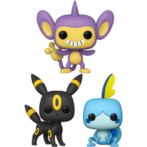 Funko Pop! Pokemon - Aipom, Sobble & Umbreon - Bundle (Set of 3)