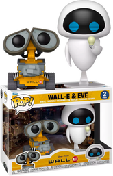 Funko Pop! Wall-E - Wall-E & Eve with Lightbulb - 2-Pack - Real Pop Mania