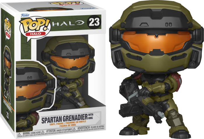 Funko Pop! Halo Infinite - Spartan Grenadier with HMG #23 - Real Pop Mania