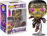 Funko Pop! Marvel: What If… - T'Challa Star-Lord Metallic #871 - Real Pop Mania