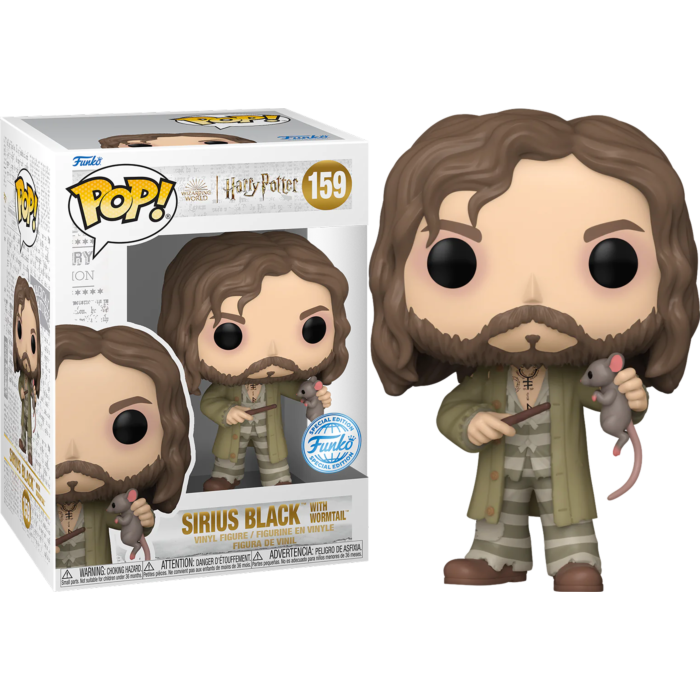 Funko Pop! Harry Potter and the Prisoner of Azkaban - Sirius Black with Wormtail #159
