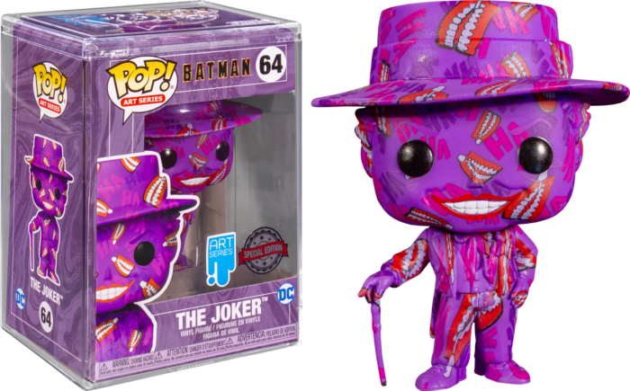 Funko Pop! Batman (1989) - The Joker Artist Series Pop! Protector #64 [Restricted Shipping / Check Description]