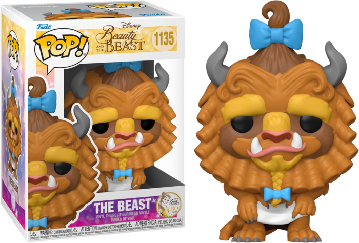 Funko Pop! Beauty and the Beast - The Beast with Curls 30th Anniversary #1135 - Real Pop Mania