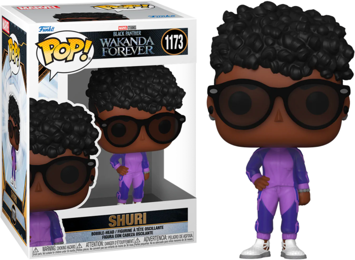 Funko Pop! Black Panther 2: Wakanda Forever - Shuri with Sunglasses #1173 - Real Pop Mania