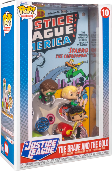 Funko Pop Comic Covers Justice League of America The Brave and th