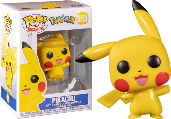 Funko Pop! Pokemon - Pikachu (Waving) Vinyl Figure