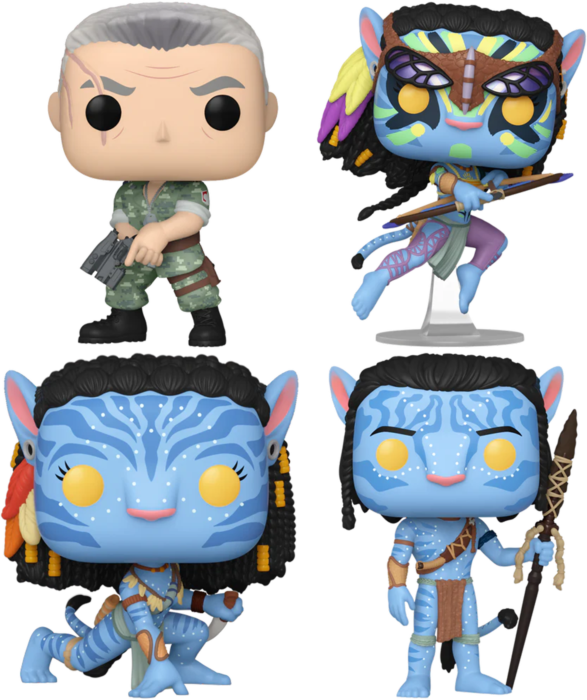 Funko Pop! Avatar (2009) - Unobtanium - Bundle (Set of 4) - Real Pop Mania