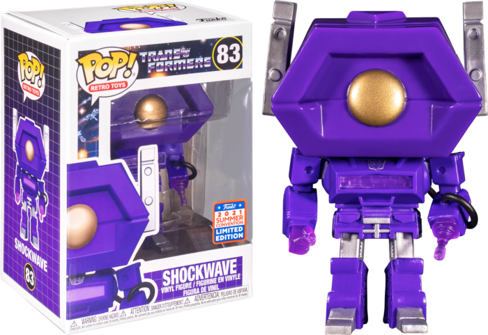 Funko Pop! Transformers (1984) - Shockwave #83 (2021 Summer Convention Exclusive) - Real Pop Mania