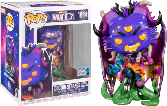 Funko Pop! What If… - Doctor Strange Supreme Unleashed 6" Super Sized #884 (2021 Festival of Fun Convention Exclusive) - Real Pop Mania