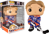 Funko Pop! NHL Hockey - Wayne Gretzky Edmonton Oilers Blue Jersey 10" #72 - Real Pop Mania
