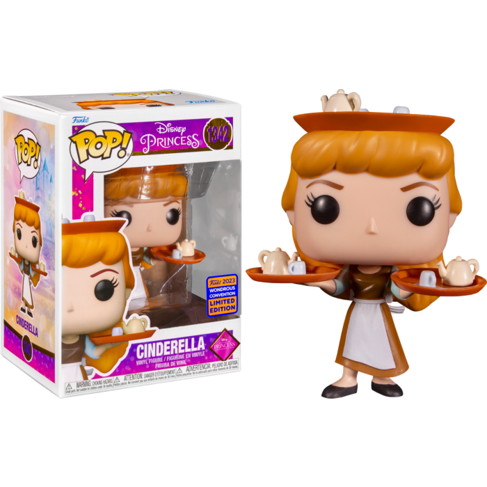 Funko Pop! Disney Princess - Cinderella #1342 (2023 Wondrous Convention Exclusive)