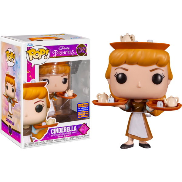 Funko Pop! Disney Princess - Cinderella #1342 (2023 Wondrous Convention  Exclusive)