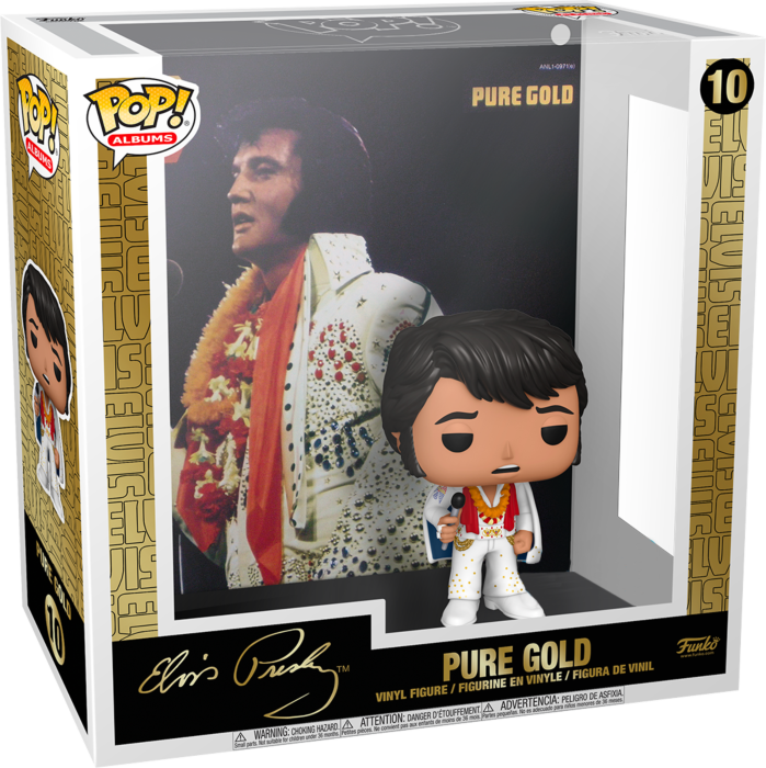 Funko Pop! Albums - Elvis Presley - Pure Gold #10 - Real Pop Mania
