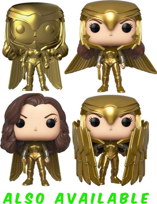 Funko Pop! Wonder Woman 1984 - Wonder Woman Gold Armour with No Wings #332