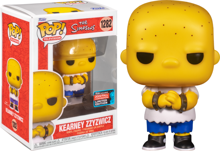 Funko Pop! The Simpsons - Kearney Zzyzwicz #1282 (2022 Fall Convention Exclusive) - Real Pop Mania