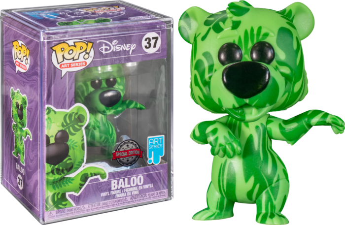 Funko Pop! The Jungle Book - Baloo Artist Series with Pop! Protector #37 - Real Pop Mania