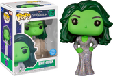 Funko Pop! She-Hulk (2022) - She-Hulk in Gala Dress Diamond Glitter #1127 - Real Pop Mania