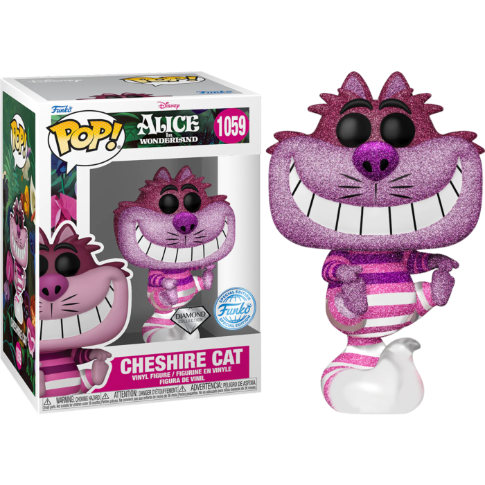 Funko Pop! Alice in Wonderland - Cheshire Cat Diamond Glitter #1059