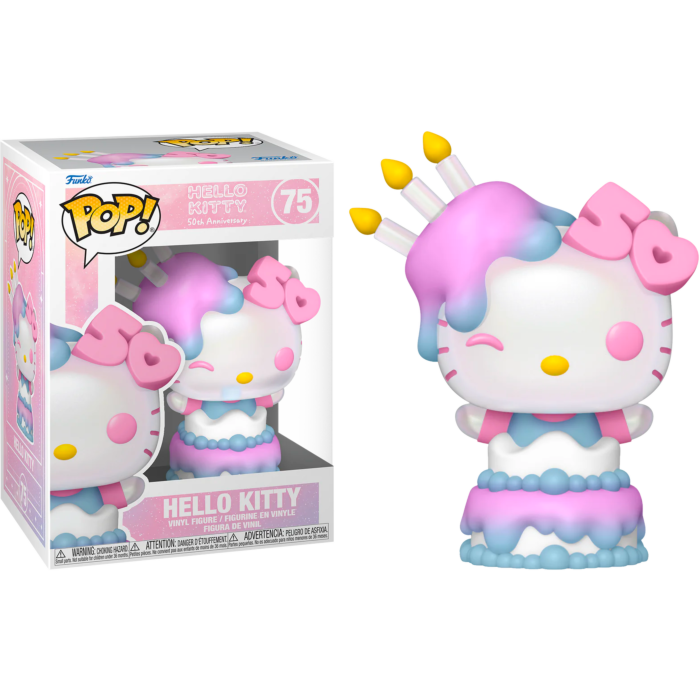 Funko Pop! Hello Kitty: 50th Anniversary - Hello Kitty (In Cake) #75