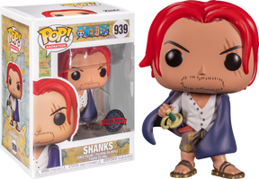 Funko Pop! One Piece - Shanks #939 - Chase Chance