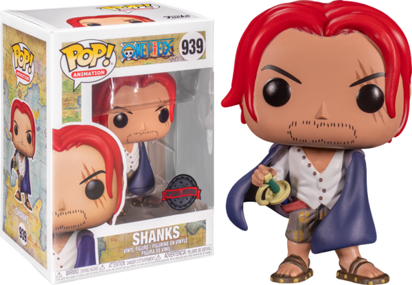 【感謝価格】 Funko Pop! Chance Chase - #939 Shanks - Piece One アニメ+ゲーム