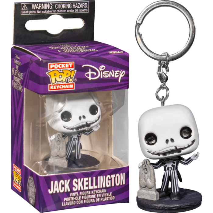Funko Pop! Keychain: Disney The Nightmare Before Christmas - 2 Pack Holiday  Jack Skellington & Sally - Mini