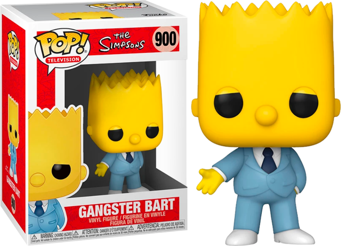 Funko Pop! The Simpsons - Bart Gangster #900