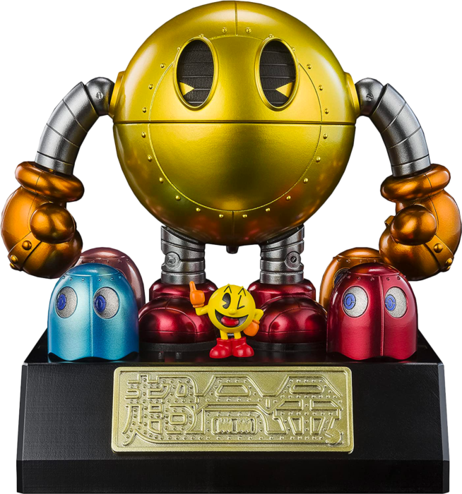 Pac-Man - Pac-Man Chogokin 4" Die-Cast Action Figure - Real Pop Mania