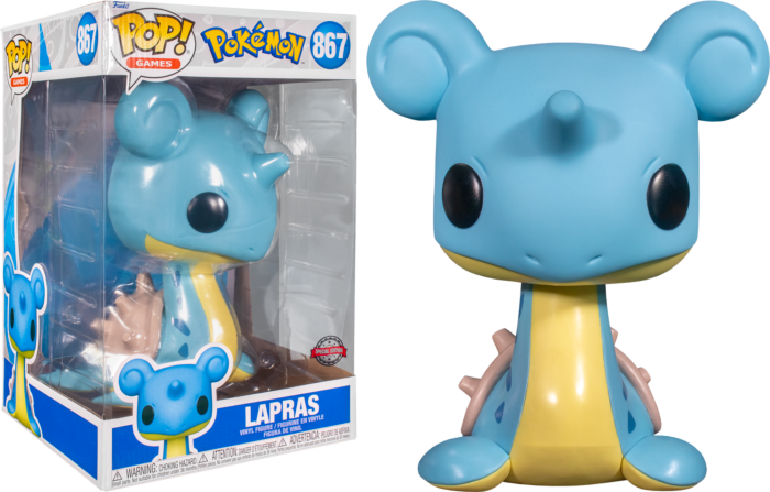 Funko Pop! Pokemon - Lapras Jumbo #867 - Real Pop Mania