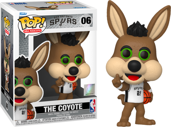 Funko Pop! NBA: Mascots - San Antonio - The Coyote Vinyl Figure 