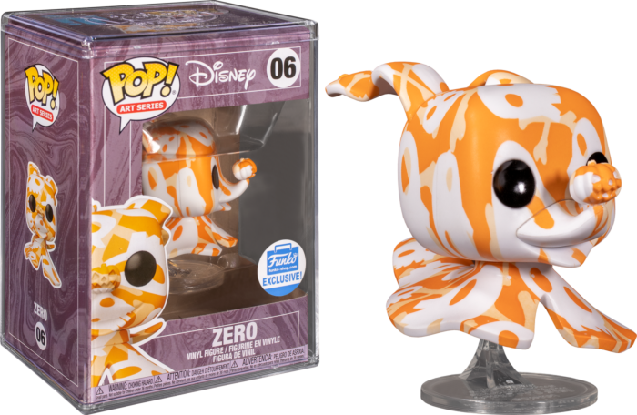 Funko Pop! The Nightmare Before Christmas - Zero Artist Series with Pop! Protector #06