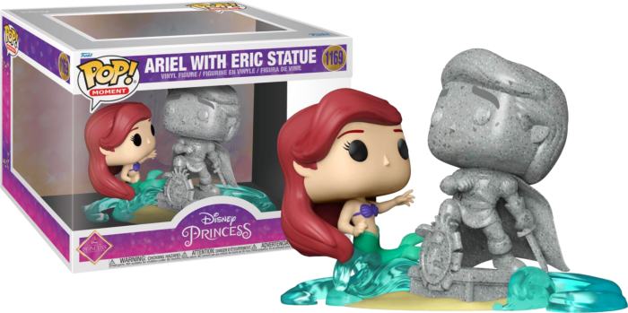 Funko Pop! The Little Mermaid - Ariel & Prince Eric Statue Movie Moment #1169 - Real Pop Mania