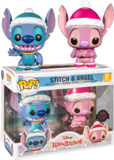 Funko Pop! Lilo & Stitch - Winter Stitch & Angel - 2-Pack - Real Pop Mania