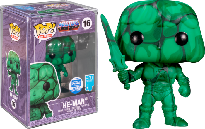Funko Pop! Masters Of The Universe - He-Man Artist Series with Pop! Protector #16