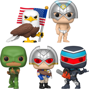 Funko Pop! Peacemaker (2022) - Give Peace A Chance - Bundle (Set of 5) - Real Pop Mania