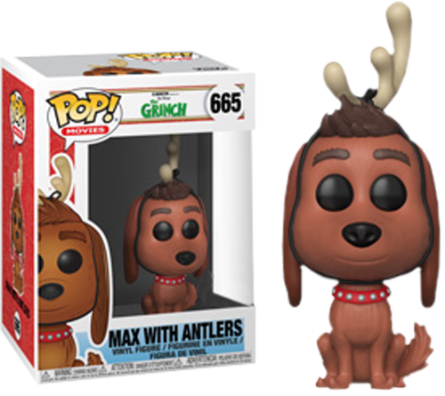 Funko Pop! The Grinch - Max the Dog with Antlers #665