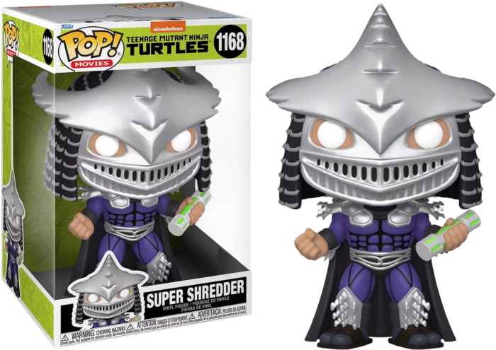 Funko Pop! Teenage Mutant Ninja Turtles II: The Secret of the Ooze - Super Shredder Jumbo #1168 - Real Pop Mania