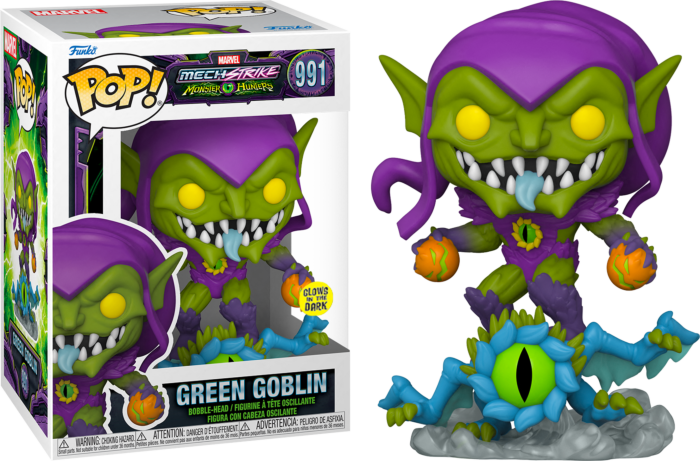 Funko Pop! Marvel: Monster Hunters - Green Goblin Glow in the Dark #991