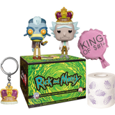 Funko Pop! Rick and Morty - King Of S#!+ Exclusive Collector Box - Real Pop Mania